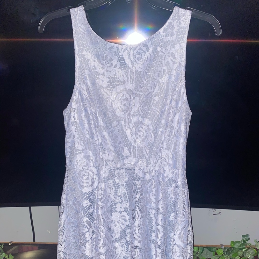 baby blue formal dress